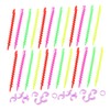 FOMIYES 52pcs Spiral Hair Perm Rods Cold for Hair for