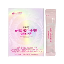 Inner Lab 이너랩 화이트 저분자 콜라겐 글루타치온 2g x 30포 / 써클 Inner Lab White Low Molecular Collagen Glutathione 2g x 30 Sachets / Circle