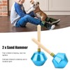 2Pcs Sand Hammer Instrument Percussion Shaker Orff Preschool Children's Perform