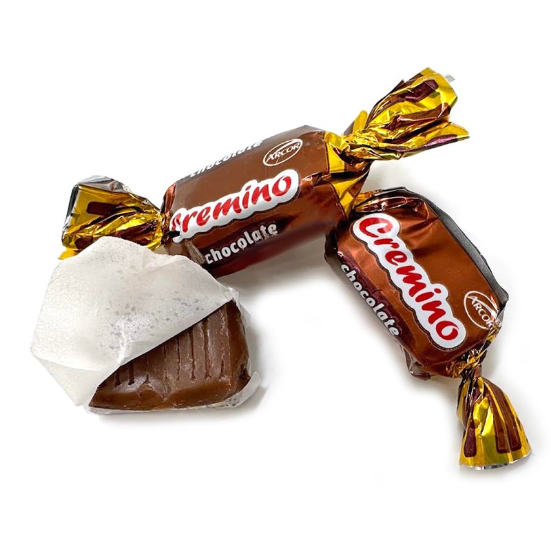 SweetGourmet Cremino Assorted Toffees, Arcor Soft Chewy Foil Wrapped Candy,