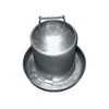 Chicken Drinker Waterer Traditional Drinker, 2.3L Capacity, Galvanised Steel with