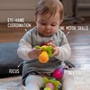 Lalaboom BL460 Baby Toy, Laraboom Beads, Bag Set, 48 Pieces,