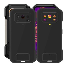 HGJTFANY for Ulefone Armor 27T Pro Case, 2 Pieces Shockproof Soft TPU Bumper Shell, 360° Drop Protection Shell Ultra-Thin Soft Silicone Cover for Ulefone Armor 27T Pro (6.78") - Black