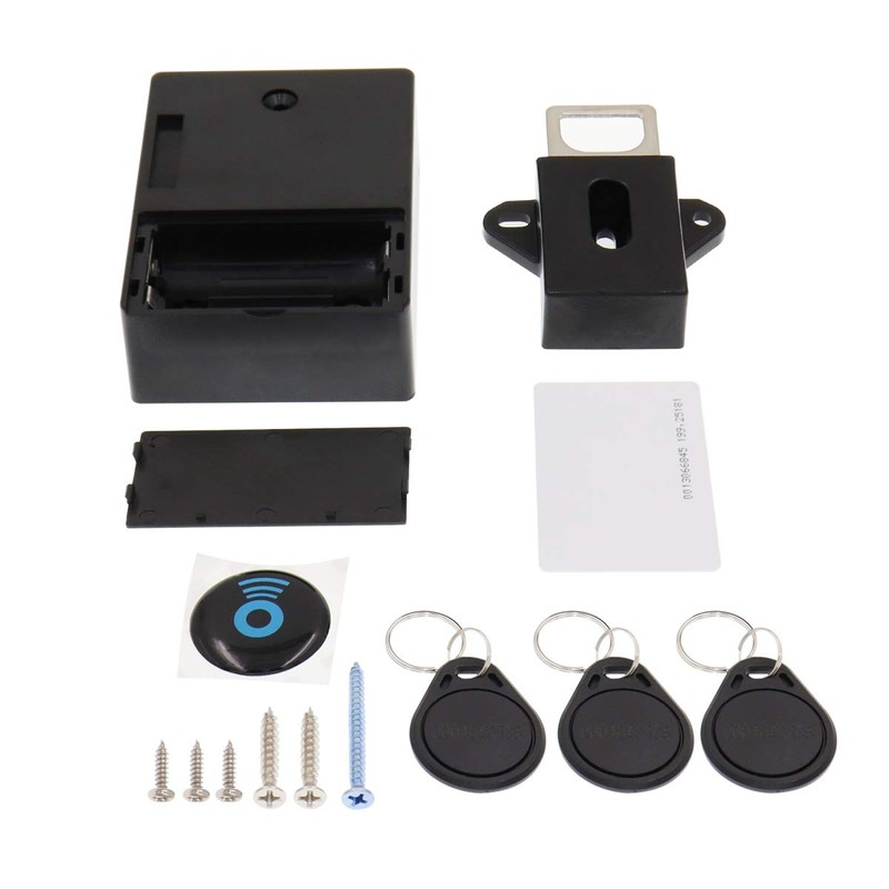 ETEKJOY RFID Electronic Cabinet Lock Hidden DIY for Wooden Cabinet