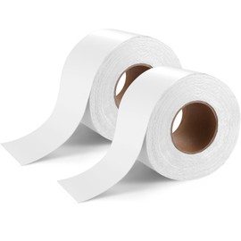 TAGLLY RV Roof Sealant Tape White, 4 Inch x 50 Foot RV Repair Roof Sealer Seal Tape UV-Resistant Waterproof Sealant Tape for RV Repair, Window, Boat Sealing, Truck Stop Camper Roof Leaks (2 Pack)