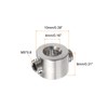 HARFINGTON 2pcs 4mm Drill Stop Collar Set Depth Stop, Adjustable