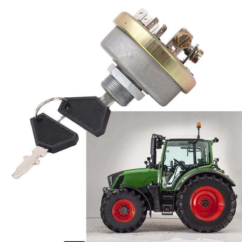 Tractor Ignition Switch 5118433 Ignition Light Key Starter Switch for