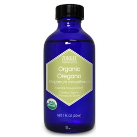 Organic, Oregano Oil, Food Grade, Safe for Ingestion, Edible, for Drops, Kids – 100% Pure, Oregano Essential Oil, by Zongle Therapeutics, 1 OZ