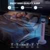 Electactic Tower Fan Portable Electric Oscillating Fan Quiet Remote Control
