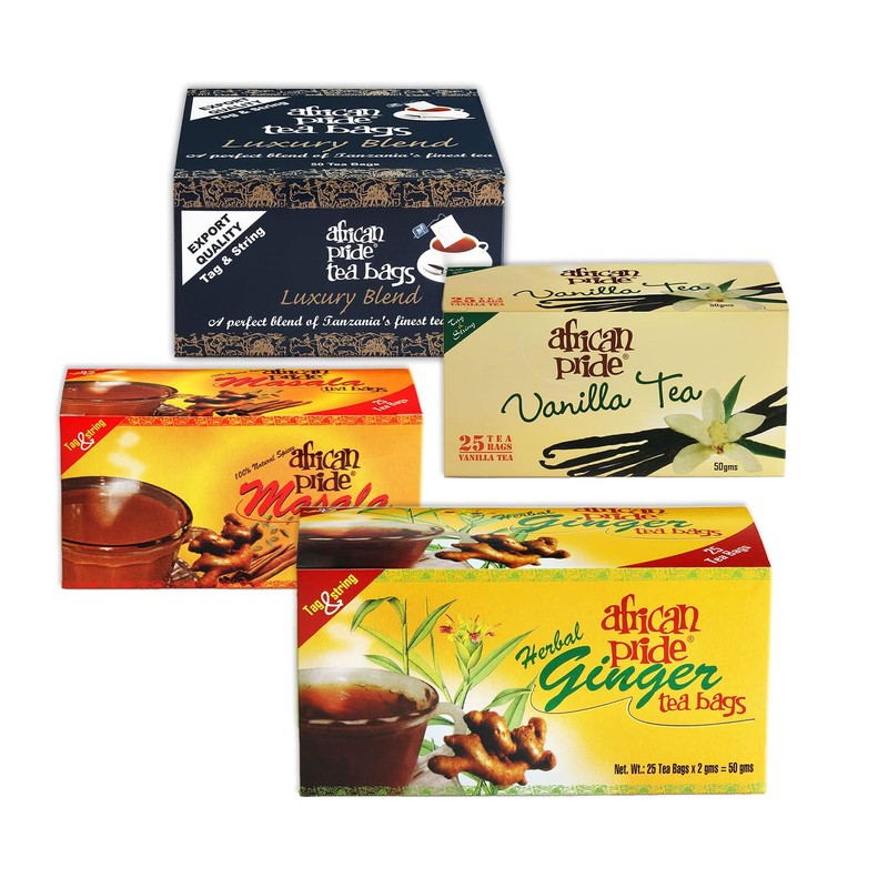 AFRICAN PRIDE - Ginger Tea - Tanzania - Herbal Tea