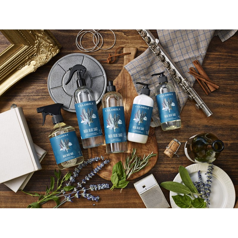 Caldrea Dish Soap, Biodegradable Dishwashing Liquid made with Soap Bark