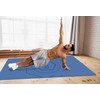 nuveti Large Exercise Mat (6'x 3'), Extra Wide Workout Mat