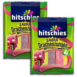 Hitschler Hitschies Sour Dragon Tongues 2 x 125 g Set