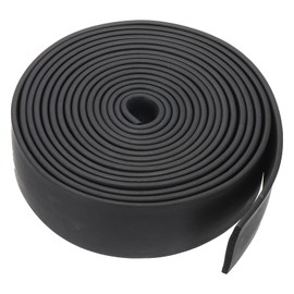 PATIKIL 16.4Ft Foam Rubber Strips, 50mm Wide 5mm Thick EPDM Rubber Soundproof Foam Seal Strip Sealing Foam Tape for DIY Gasket Sealing Door Window Insulation, Black