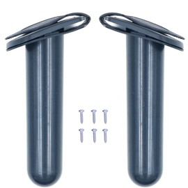 ZONADAH 2X Flush Mount Fishing Rod Holder Gasket Kayak Canoe Boat Side Tackle for Boat Fishing