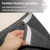 Lashuma Saunakilt Men's Grey Terry Cloth Lillby Sauna Towel with