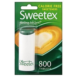 Sweetex Calorie Free Sweeteners 800 per Pack - Pack of 6