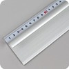 SPRINTIS Aluminium Cutting Ruler, Steel Edge Ruler, Finger Guard and