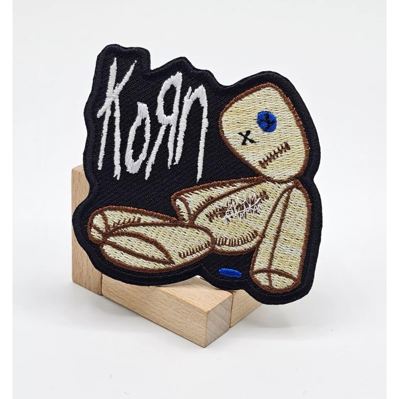 Handmade Korn patch, Korn embroidery patch, Korn rock band patch,