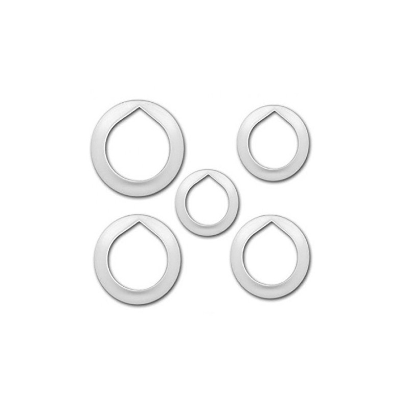 FMM Rose petal cutters