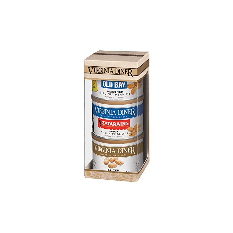 Virginia Diner Virginia Seasoned Triplet Gift Set & Peanut Sampler: