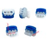 30Pcs 3 Way Wire Connectors,Waterproof Electrical 314-BOX Self-Stripping Pigtail Connectors