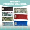 PETARYA Buckwheat Hull Filled Eye Pillow, Yoga Meditation Accessories Lavender