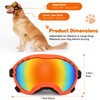 Dog Goggles,UV Protection Dog Sunglasses for Medium-Large Breed,Dogs Eye Protection