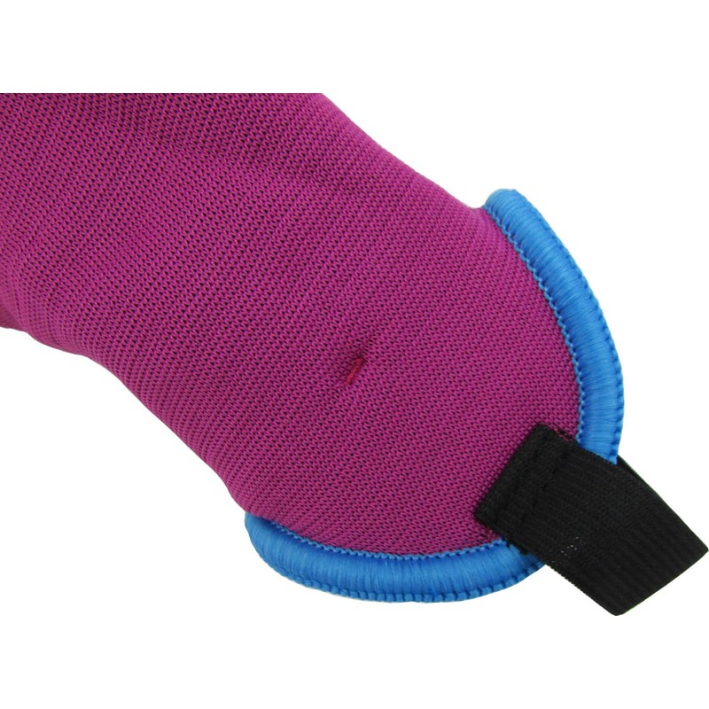 Vizari Frost Shin Guard Blue/Maroon Small