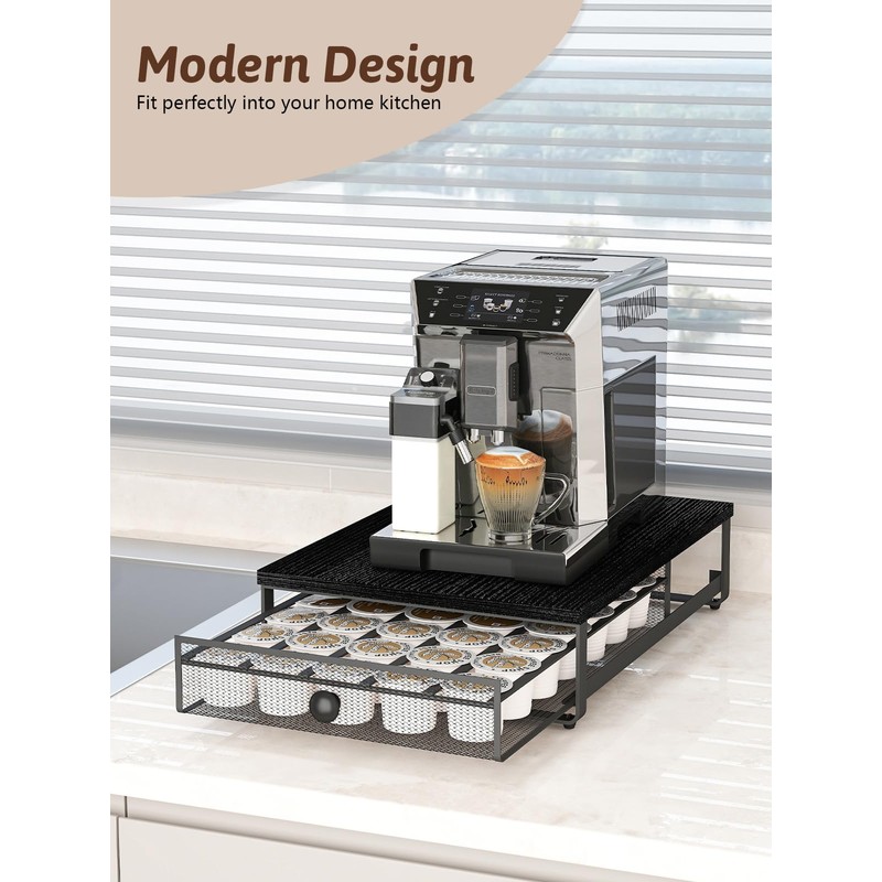 Sedegn Coffee Pod Holder Counter Coffee Vertuo Capsules Storage Organizer