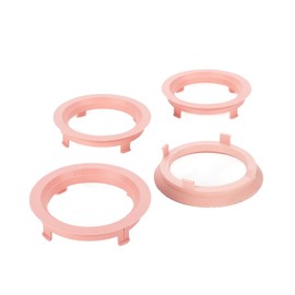 LST 4x Zentrierringe Distanz Ringe Rosa für Alufelgen Ø 58,1 mm - Ø 70,1 mm