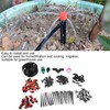 49.2ft Drip Irrigation Kit Adjustable Automatic Atomizing Watering System for