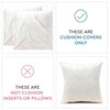 Encasa XO Velvet Cushion Covers 40 x 40 cm Embossed
