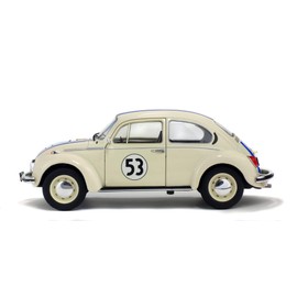 solido S1800505 1973 Volkswagen Beetle 1303 Racer 53" Die-Cast Model, 1:18 Scale