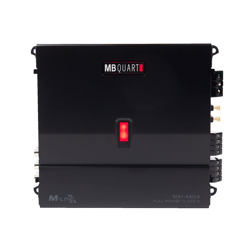 MB QUART MA1-440.4 440 Watt 4-Channel Car Audio Amplifier Amp