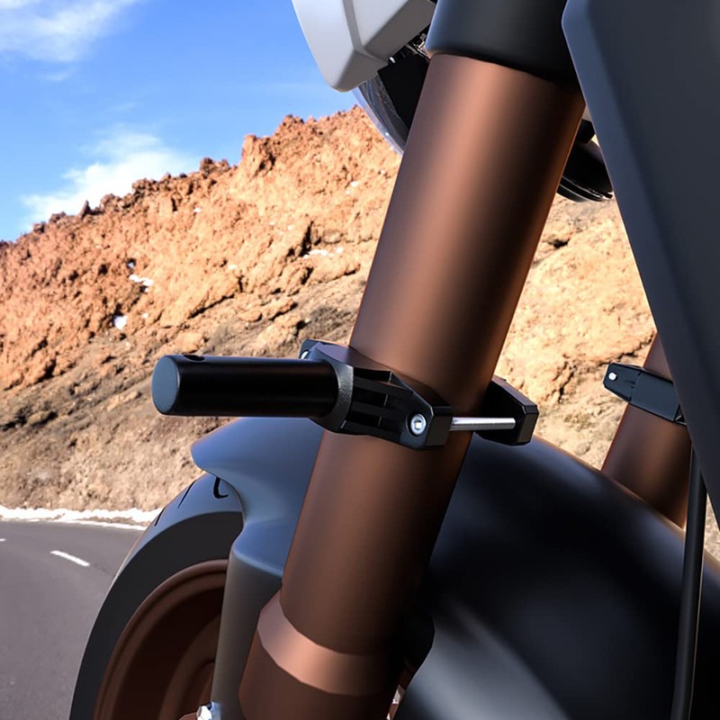 Tiardey Universal Motorcycle Headlight Bracket,Spotlight Extension Pole,Motorcycle Spotlights Mounting Brackets,Frame