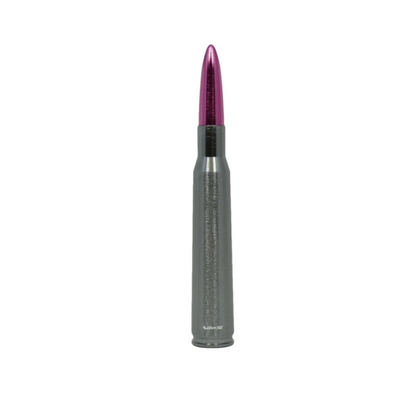 VMS Racing Gunmetal and Pink Bullet Antenna For Ford Bronco