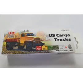 ICM ICM03019 Paint Set-USA Cargo Trucks Model