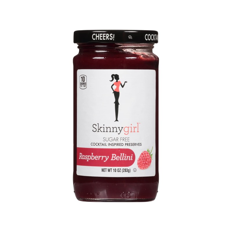 Skinnygirl Sugar Free Kosher Preserves Variety Pack, Strawberry, Raspberry, and