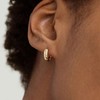 CERSLIMO Hoop Earrings Silver/Gold/Rose Gold/Black, Earrings Sterling Silver 925 &