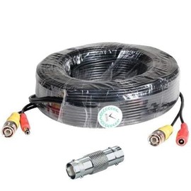 ACELEVEL 100 Feet Video and Power Cable for Q-See CCTV Security Cameras