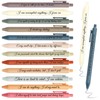 Funrous 48 Pcs Positive Affirmation Pens Bulk Retractable Motivational Ballpoint