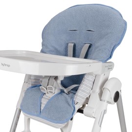 Babysanity Universal High Chair Cover Made of Soft Cotton Terry Cloth Gives Your High Chair a Dry and Fresh Feeling 100% Made in Italy (Avio)