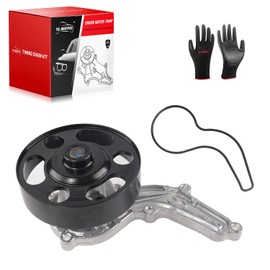 YA-MAYPAY Engine Water Pump w/Gasket Compatible with Honda Models 2015-2020 Fit L4 1.5L OE# 19200-5R0-003