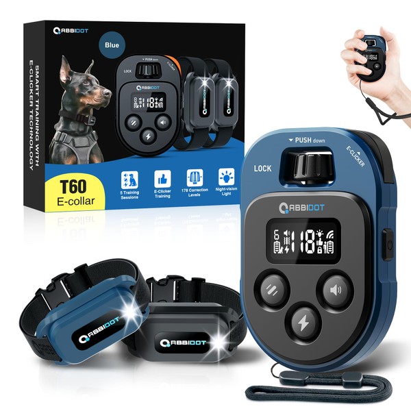 ABBIDOT Shock Collar 2 Dogs - 4100ft Dog Training Collar