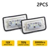 BHZNGD 2x Car License Plate Light No Error 6000K Compatible