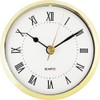 3-1/2" White Roman Clock Insert