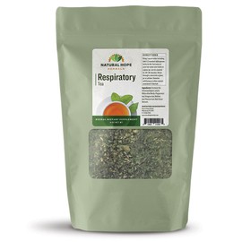 Natural Hope Herbals RESPIRATORY TEA - Organic Wildcrafted Minty Lung & Respiratory Support USA