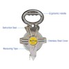 50M Stainless Steel Tape Measure,Retractable Building Construction Surveying Tool for