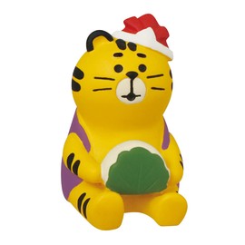 Deco Corporation ZTS-51009 Combre Kashiwamochi Tiger Approx. 1.1 x 1.2 x 1.7 inches (27 x 30 x 44 mm)